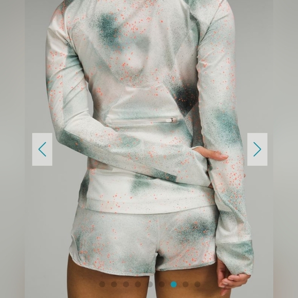 (14) Mist Over Windbreaker *Reflective ColourSpray Camo Silver Blue Multi Sirius - Picture 6 of 16